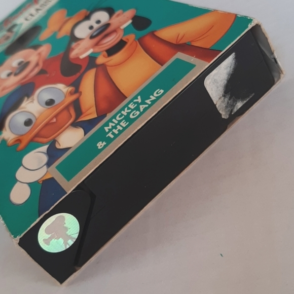 Walt Disney Cartoon Classics #1 Here's Mickey & #11 Mickey & The Gang VHS Bundle - Picture 7 of 13